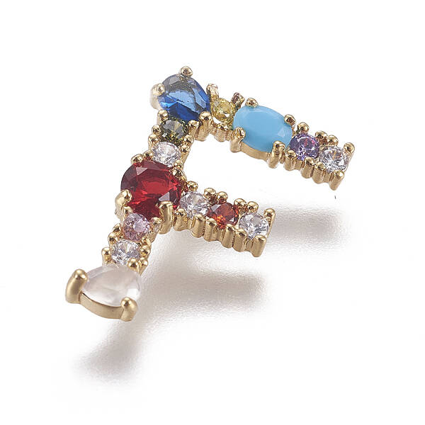 Brass Rhinestone Pendants