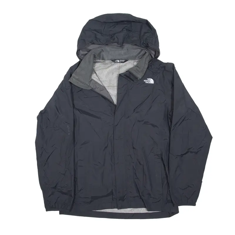 THE NORTH FACE Rain Jacket Black Nylon Boys L