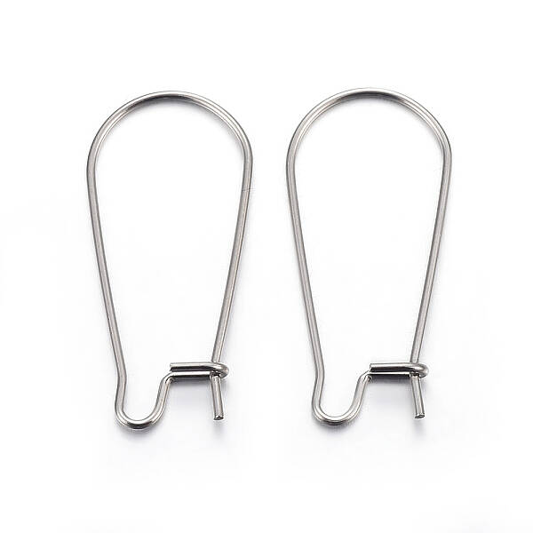 Non-Tarnish 304 Stainless Steel Hoop Earring Findings