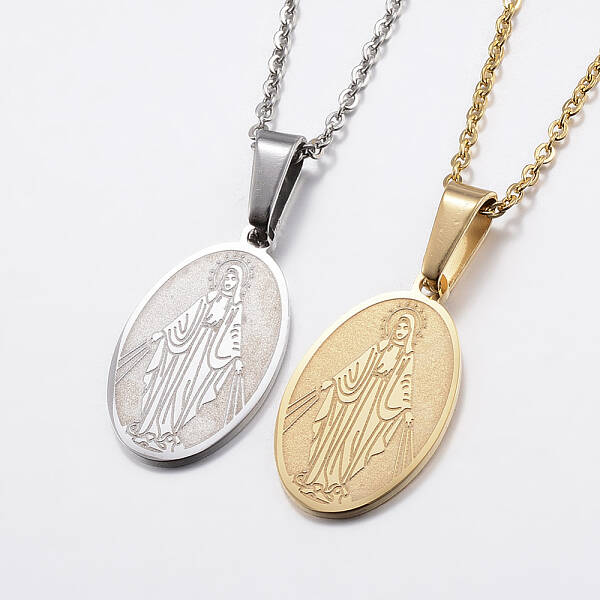 304 Stainless Steel Pendant Necklaces