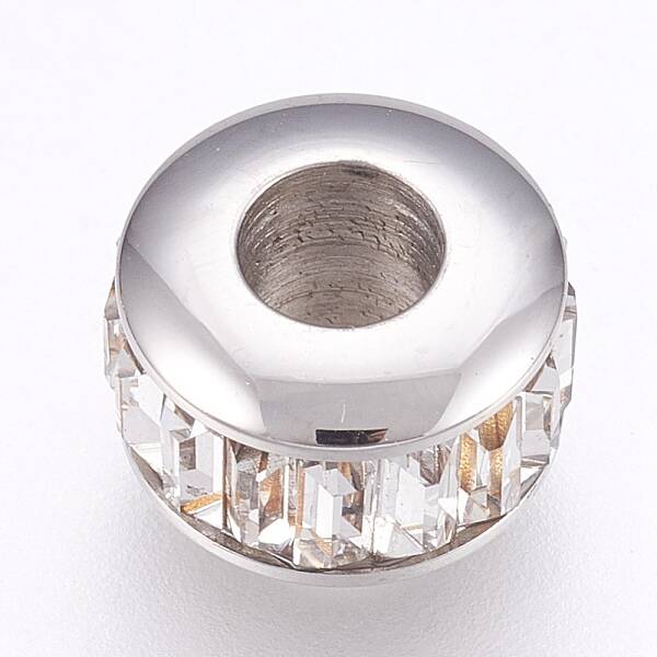 304 Stainless Steel European Beads