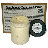 Live Sourdough Starter, Natural Yeast, baking, making bread, sourdough, pancakes, endless recipes, Organic, Live, Bake, Bakin...