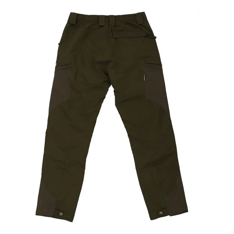 Univers Trousers - 36W 32L Khaki Nylon Blend