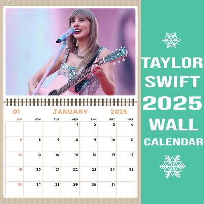 Taylor Swift Eras Tour Calendar 2025 / Taylor Swift Wall Calendar 2025