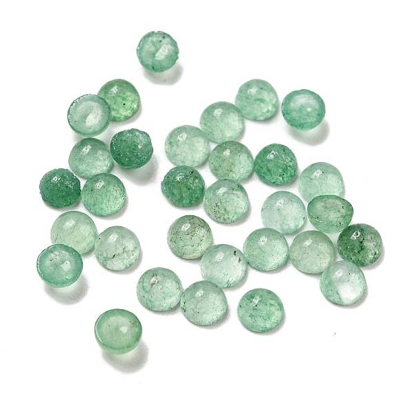 Natural Green Aventurine Cabochons