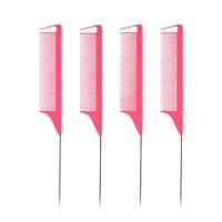 Professional Pointed Tail Hair Comb, Hairstyling Comb, Anti-static Hair Dye Brush, Rat Tail Hair Comb, Barber Accessories, Va...