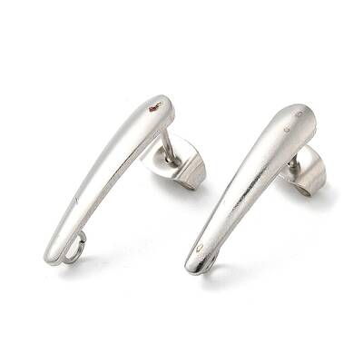 Tarnish Resistant 304 Stainless Steel Stud Earring Findings
