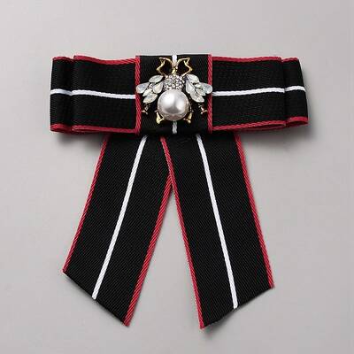 Bowknot Polyester Brooch