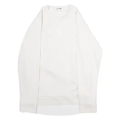 PUMA Mens Sweatshirt Cream Crew Neck S