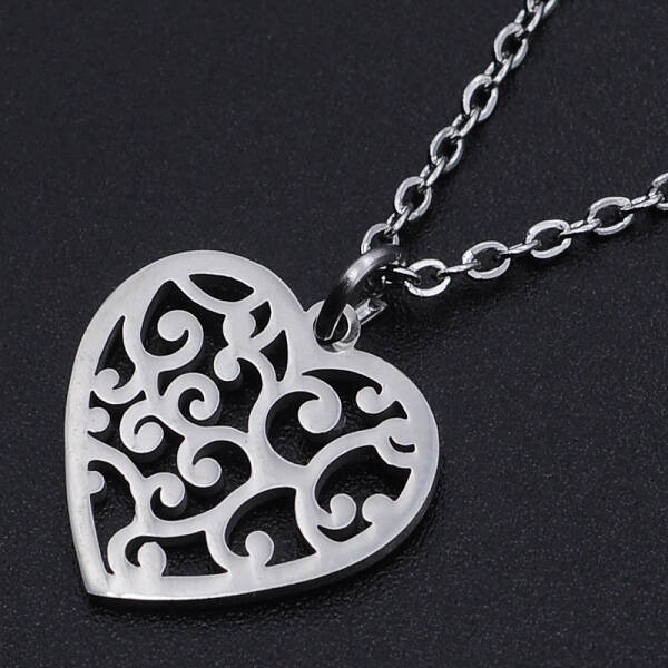 Non-Tarnish 201 Stainless Steel Pendant Necklaces