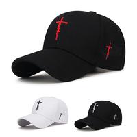 USA Flag Adjustable Snapback Baseball Cap with Embroidered Cross VOGUE Pattern, Retro Style, Suitable for Both Men and Women....