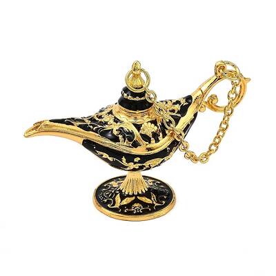 Alloy Enamel Tea Pot Home Display Decoration