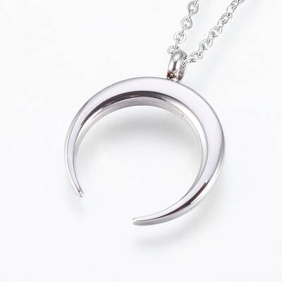 Tarnish Resistant 304 Stainless Steel Pendant Necklaces