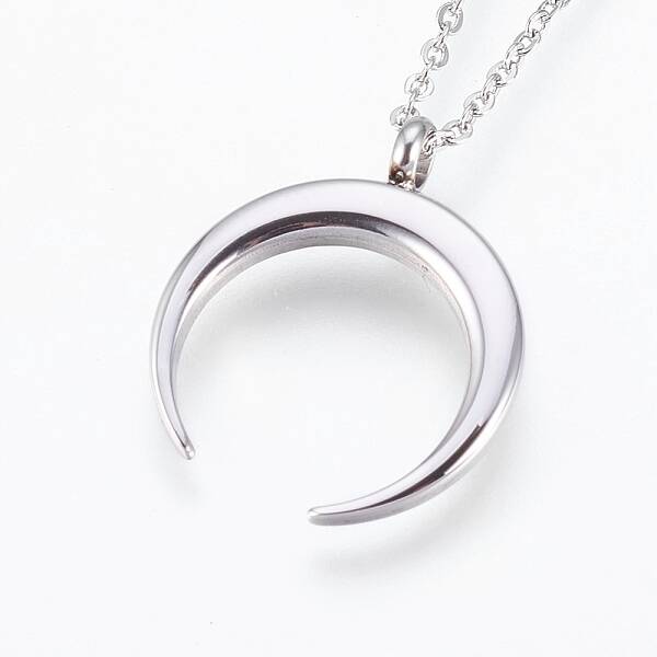 Tarnish Resistant 304 Stainless Steel Pendant Necklaces