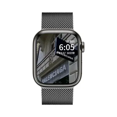 Creative Metal Magnetic Watch Strap | Color: Black | Size: 41mm