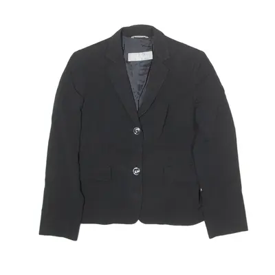 MAX MARA Womens Blazer Jacket Black Wool UK 8
