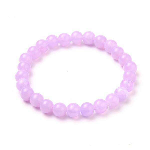 Acrylic Stretch Beaded Bracelets