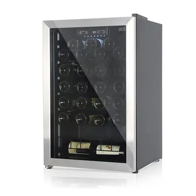 HCK 15 Bottles Wine Cooler Refrigerator Wine Fridge Freestanding Wine Cellar