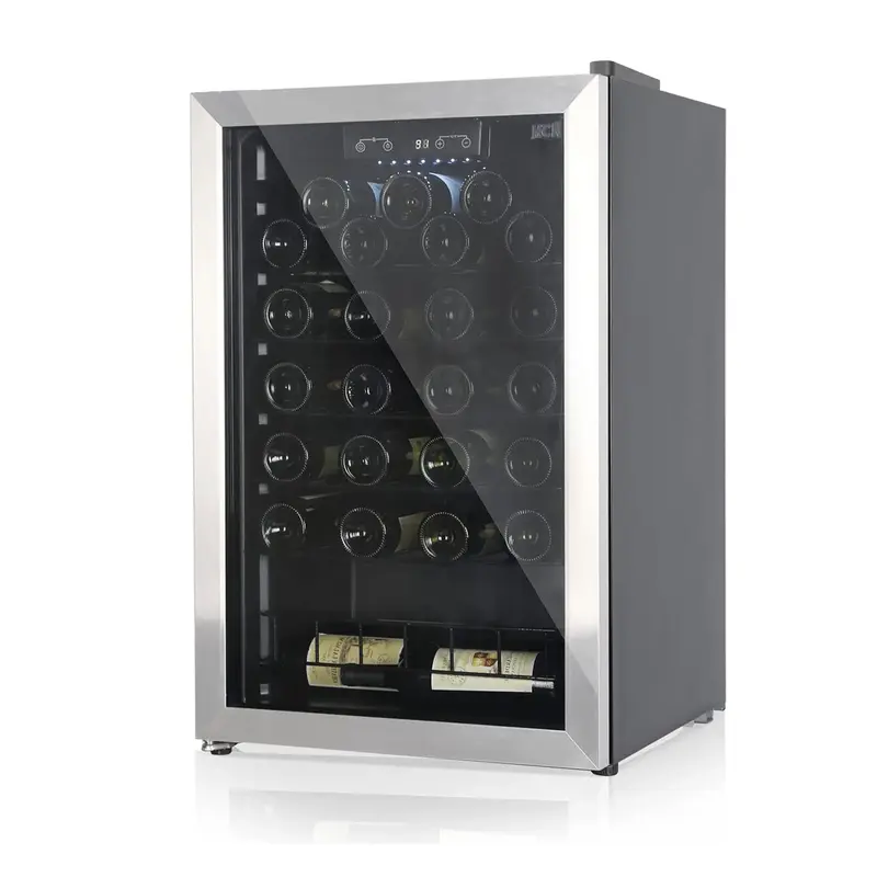 HCK 15 Bottles Wine Cooler Refrigerator Wine Fridge Freestanding Wine Cellar