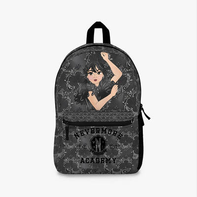 Copy Of Wednesday Addams Nevermore Academy Jenna Ortega Backpack