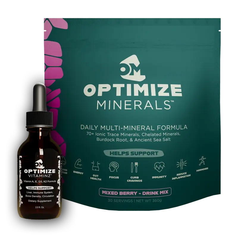 OPTIMIZE MINERALS AND VITAMINZ BUNDLE™️