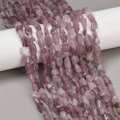 Natural Rose Quartz Beads Strands