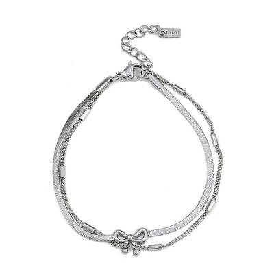 304 Stainless Steel 2-strand Chain Bracelets