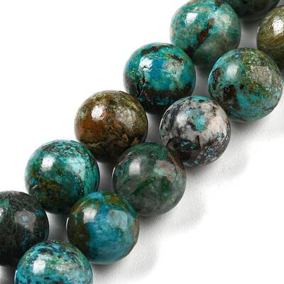 Natural Chrysocolla Beads Strands