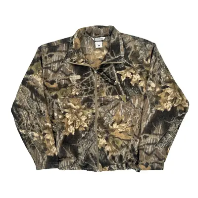 Columbia Fleece Jacket - XL Camo Polyester