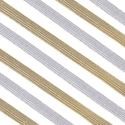 24 Yards 2 Colors Flat Elastic Rubber Cord/Band