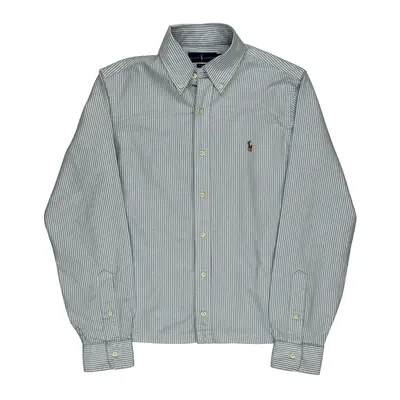 Ralph Lauren Striped Shirt - Small Blue Cotton | Size: small