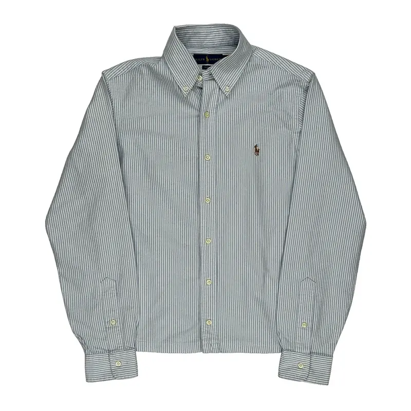 Ralph Lauren Striped Shirt - Small Blue Cotton | Size: small