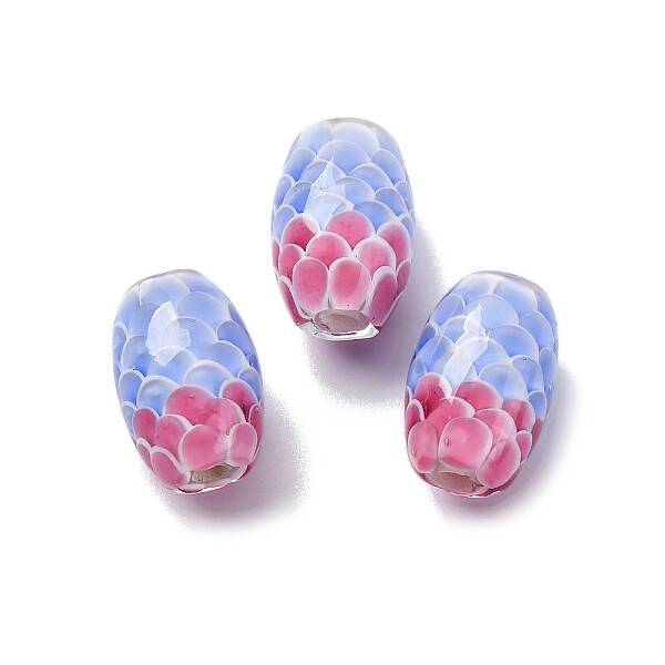 Two Tone Handmade Lampwork Beads