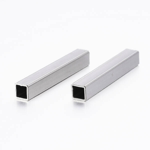 Tarnish Resistant 304 Stainless Steel Tube Beads