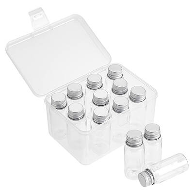 15pcs Plastic Bottles Bead Containers