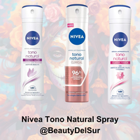 NIVEA  Antipresperant Spray Comfort TONO NATURAL -150 ML, Alcohol-Free, Dermatologically Tested Body Care Daily  Cosmetic