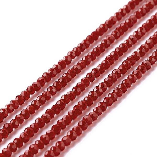 Transparent Glass Beads Strands