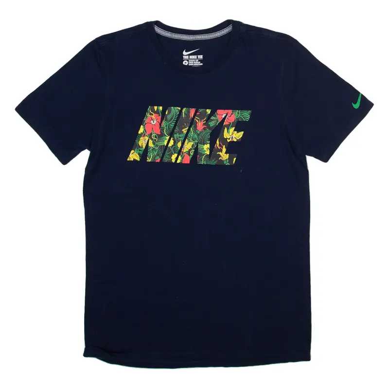 NIKE Mens T-Shirt Blue M
