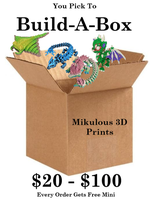 Build-A-Box - You Pick Articulating Figures or Statues - Free Mini w/ Every Order Boxes from $25 - $100+