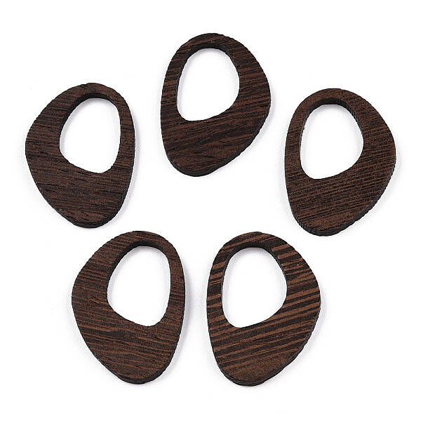 Natural Wenge Wood Pendants