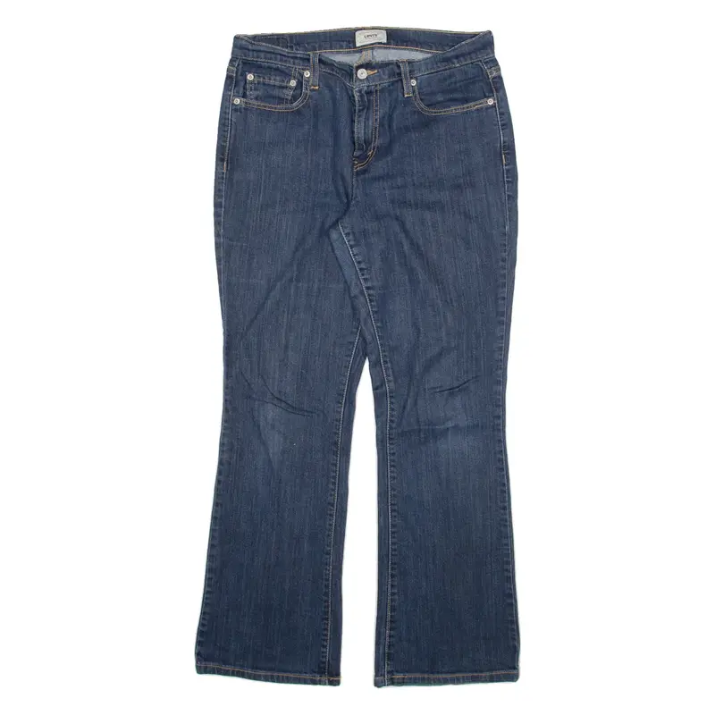 LEVI'S Womens Jeans Blue Regular Bootcut W30 L30