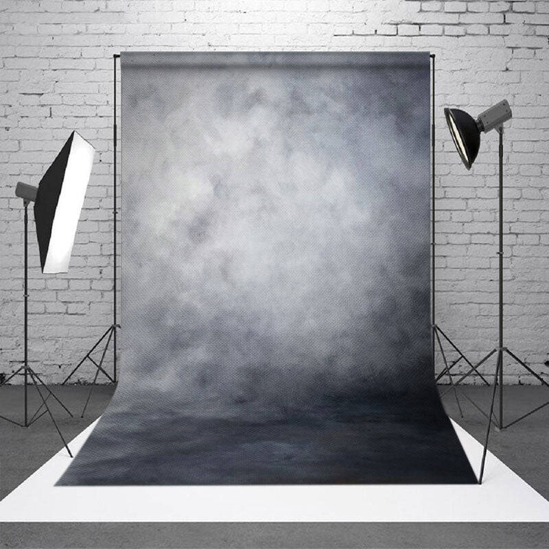 Grey Solid Shabby Chic Vintage Photo Shoot Backdrop - Aperturee