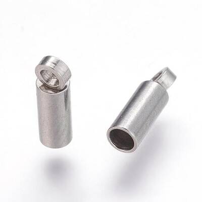 Tarnish Resistant 304 Stainless Steel Cord Ends