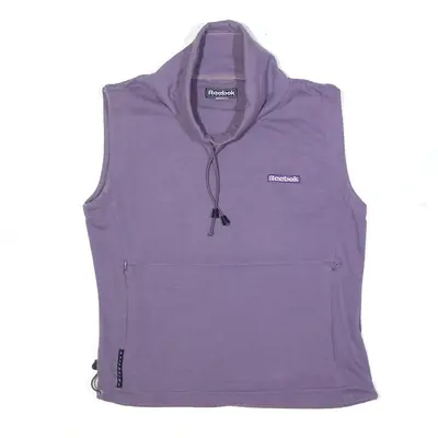 REEBOK Sweatshirt Purple High Neck Womens S