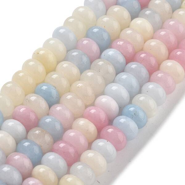 Natural White Jade Beads Strands