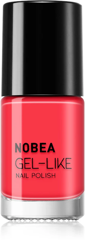 NOBEA Day-to-Day Gel-like nail polish gel effect color Dragonfruit #N07 6 ml
