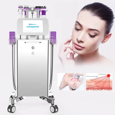 Unoisetion 9 in 1 Ultrasonic 40K Cavitation RF Vacuum Lipo Laser Cold & Hot Hammer Beauty Machine for Spa Salon Studio Use | ...
