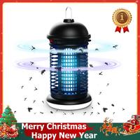 Electric Mosquito Zapper Outdoor Indoor, Bottom LED light Bug Zapper Fly Trap Insect killer for Summer Home, Backyard, Patio,...