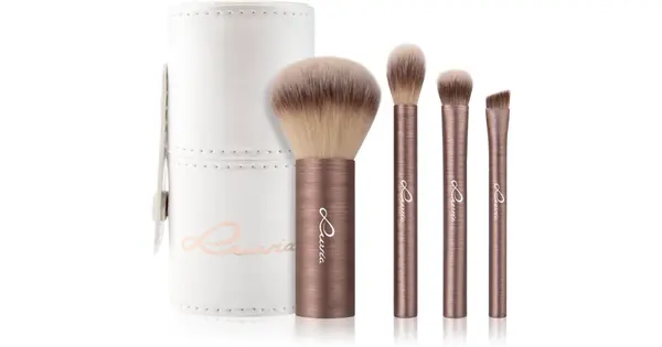 Luvia Cosmetics Prime Vegan Mini Travel Brush Set 4 Pieces