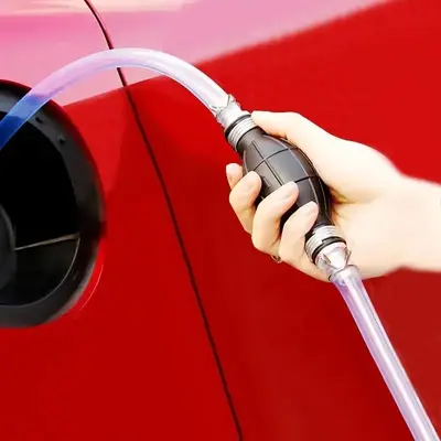 Manual Fuel Transfer Pump, Oil & Water Suction Pump with Durable Large Flow Direction for Various Vehicles